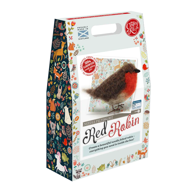 Red Robin Needle Felting Kit