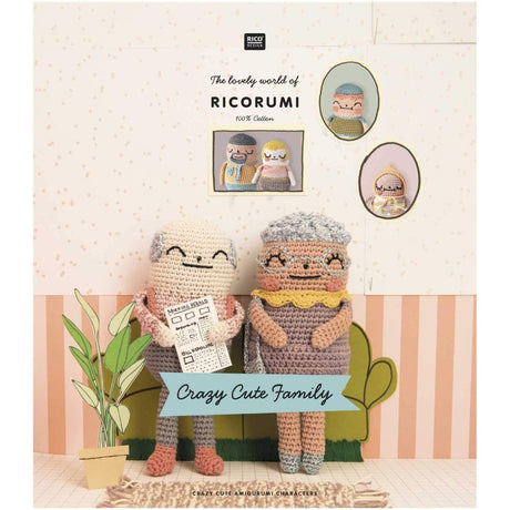 Rico book Crazy Cute Family Ricorumi Pattern Book