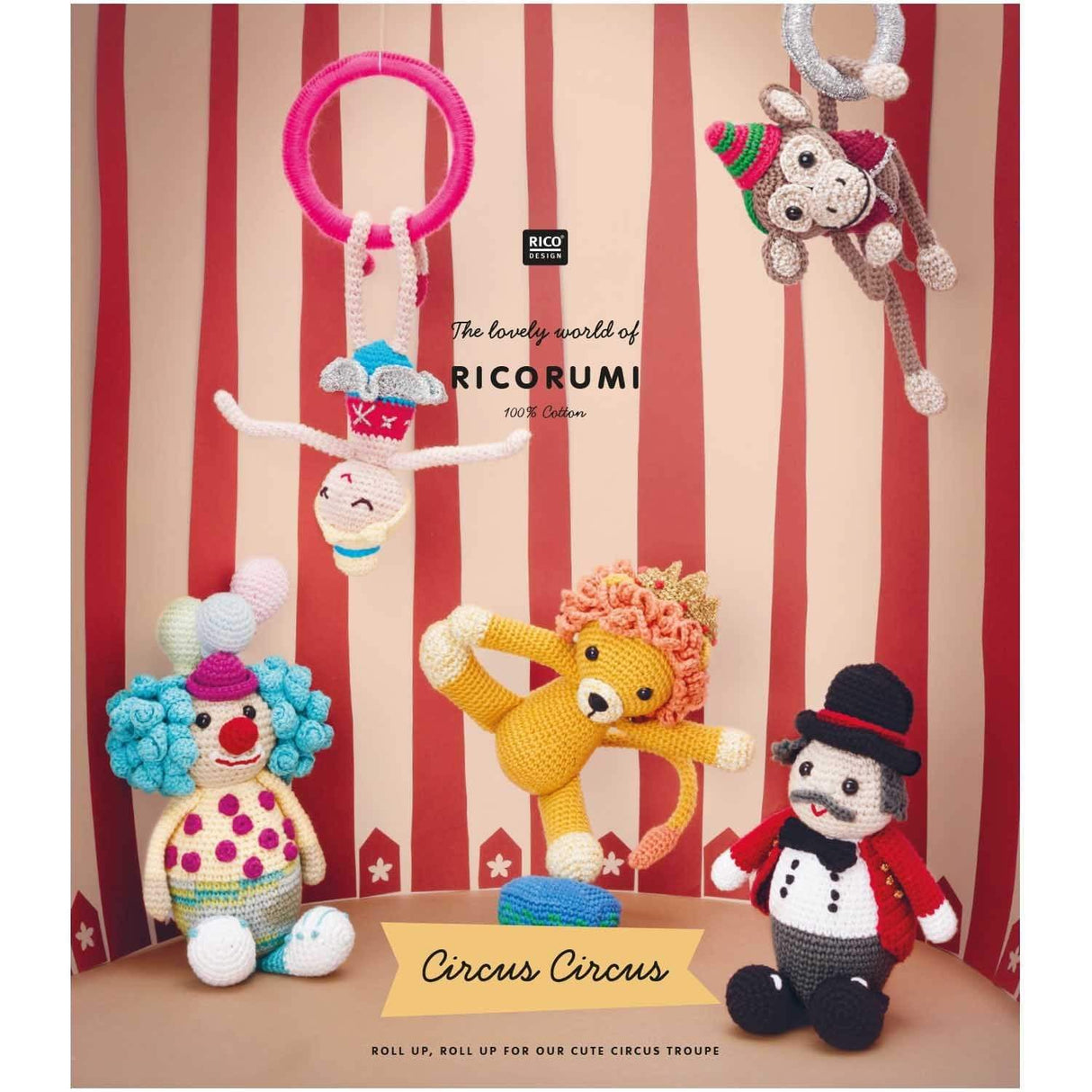 Rico book Ricorumi Circus Circus Crochet Pattern Book