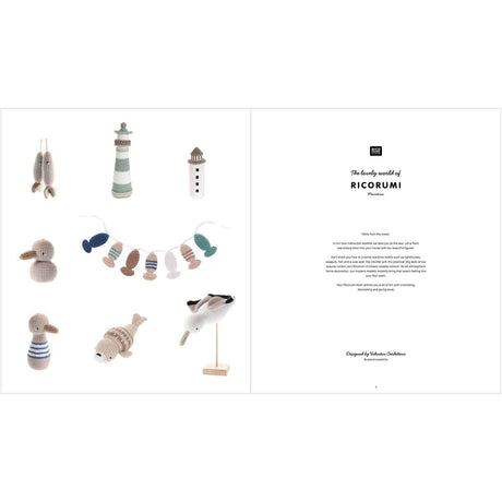 Rico book Ricorumi Maritime Amigurumi Crochet Pattern Book