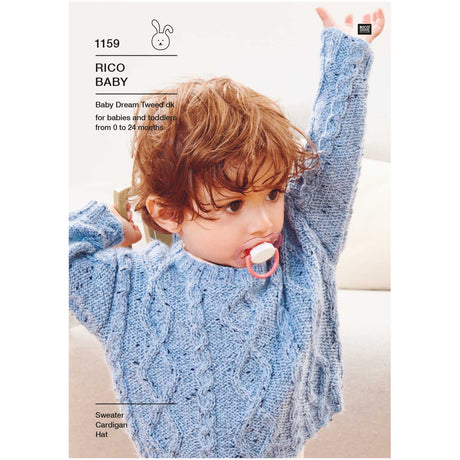 Rico Patterns Rico Baby DK Knitting Pattern 1159