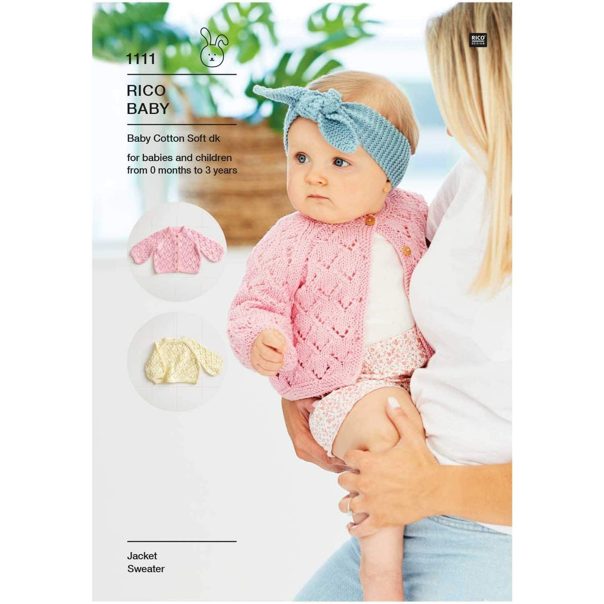Rico Patterns Rico Baby Jacket and Sweater DK Knitting Pattern 1111
