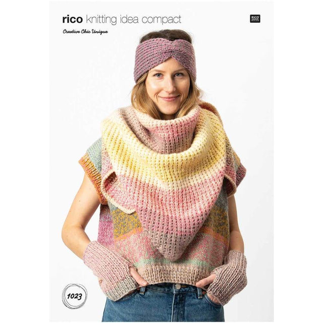 Rico Patterns Rico Creative Chic Unique Knitting Pattern 1023