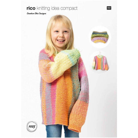 Rico Patterns Rico Creative Chic Unique Knitting Pattern 1025