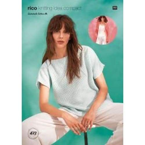 Rico Patterns Rico Essentials Cotton DK Knitting Pattern 423