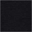Rico Yarn Black (020) Rico Creative Cotton DK Yarn