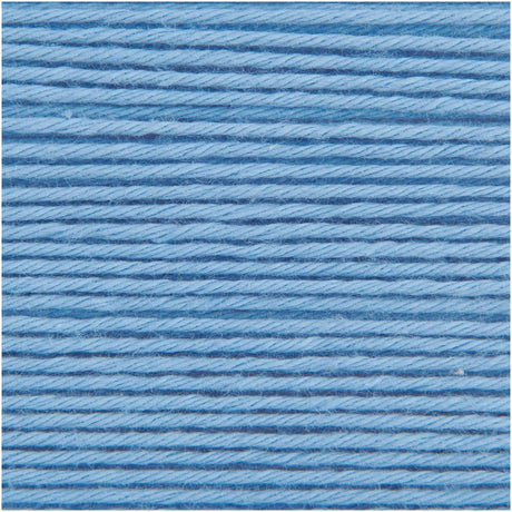 Rico Yarn Blue (079) Rico Baby Cotton Soft DK Knitting Yarn