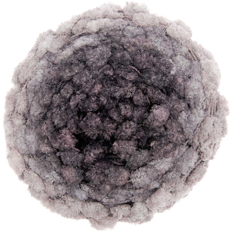 Rico Yarn Grey (006) Rico Pompon Stripey Degrade Yarn