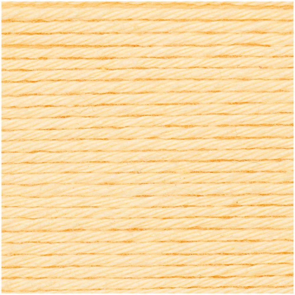 Rico Yarn Light Yellow (003) Rico Creative Cotton DK Yarn