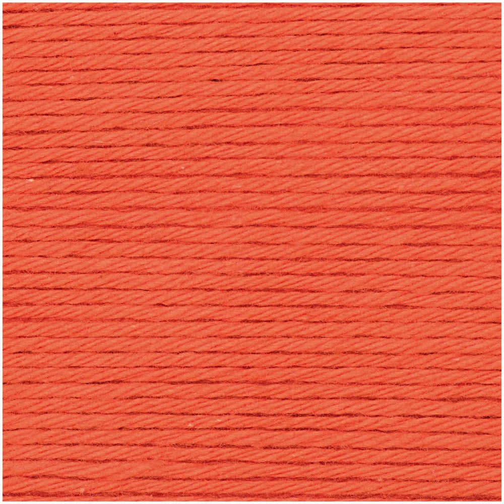 Rico Yarn Orange (007) Rico Creative Cotton DK Yarn