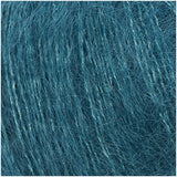 Rico Yarn Teal (016) Rico Essentials Super Kid Mohair Loves Silk Yarn