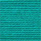 Rico Yarn Teal (029) Rico Creative Soft Wool Aran Knitting Yarn