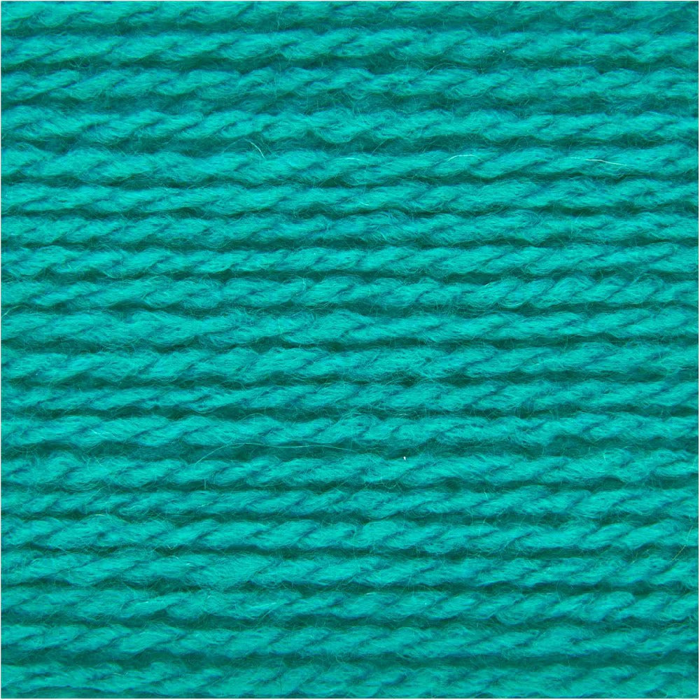 Rico Yarn Teal (029) Rico Creative Soft Wool Aran Knitting Yarn