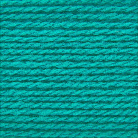 Rico Yarn Teal (029) Rico Creative Soft Wool Aran Knitting Yarn