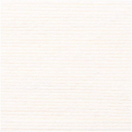 Rico Yarn White (more like cream 001) Rico Baby Cotton Soft DK Knitting Yarn