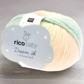 Rico Baby Dream DK  - soft multicolour baby yarn