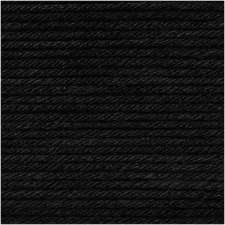 Rico Baby Dream Uni DK Yarn Black