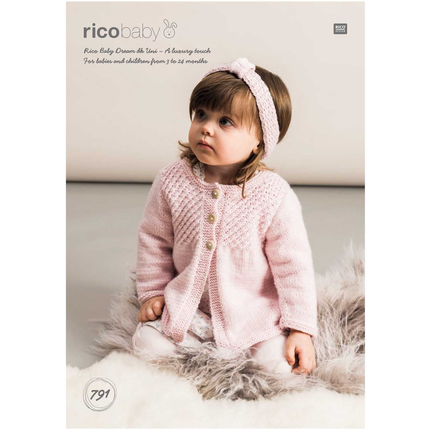 Rico Baby DK Knitting Pattern 791