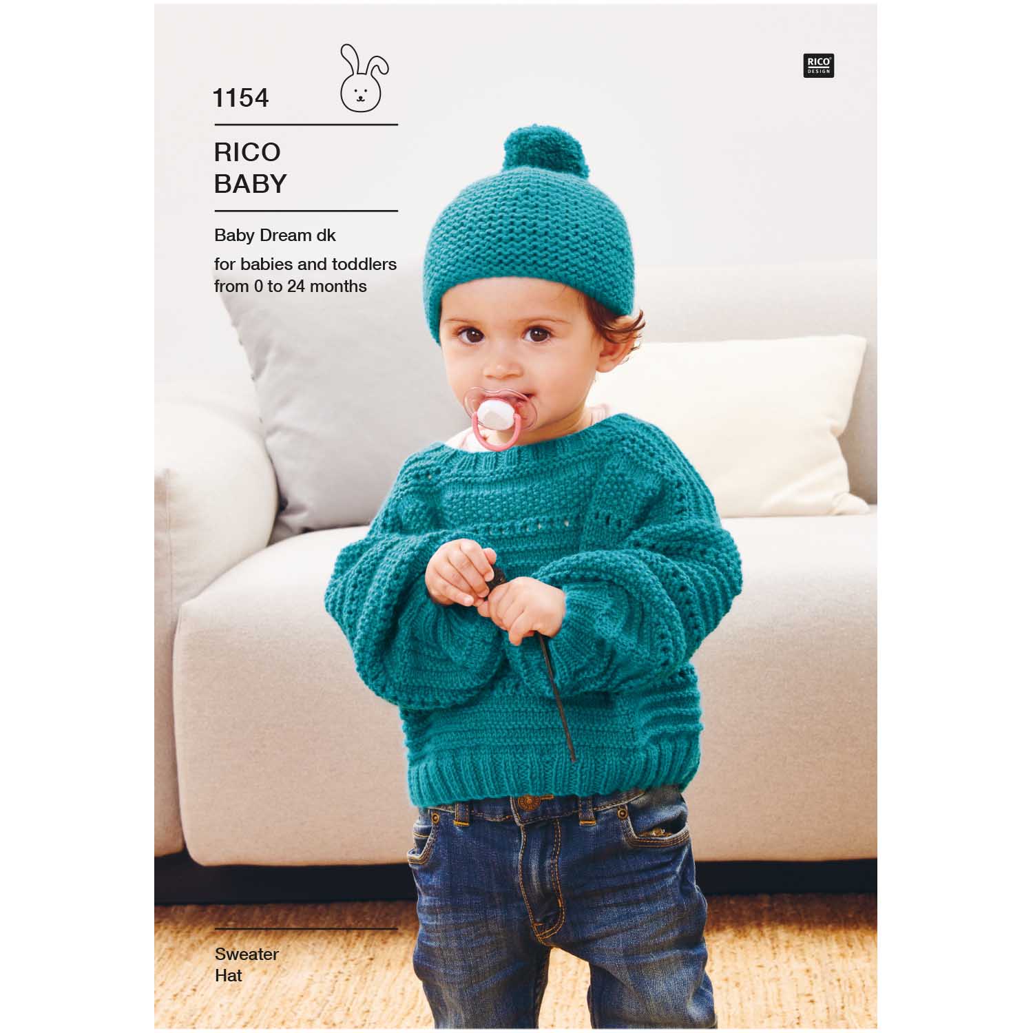 Rico Patterns Rico Baby DK Knitting Pattern 1154