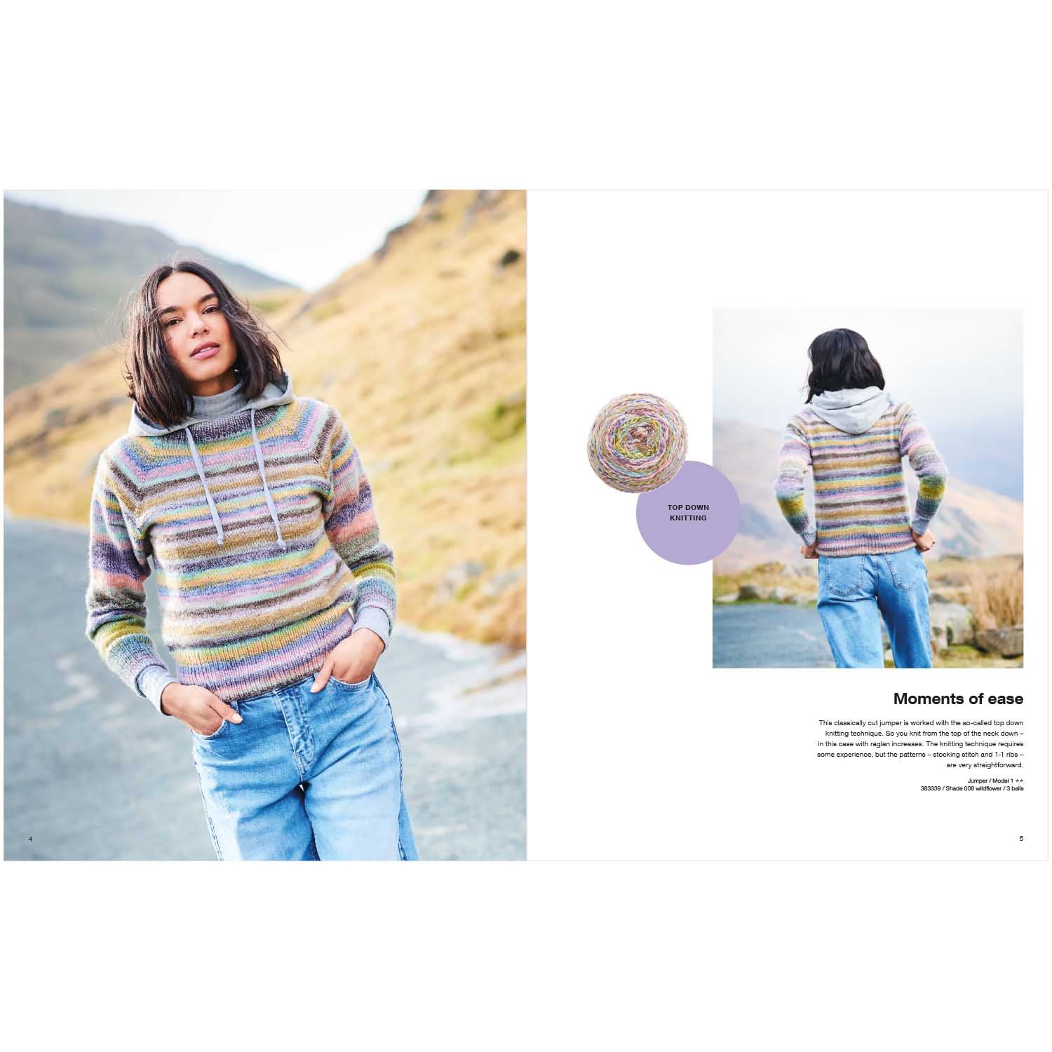 Rico Chic Unique DK Sweater Pattern