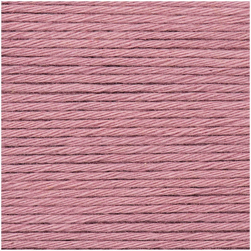 Rico Creative Cotton Aran Smokey Berry