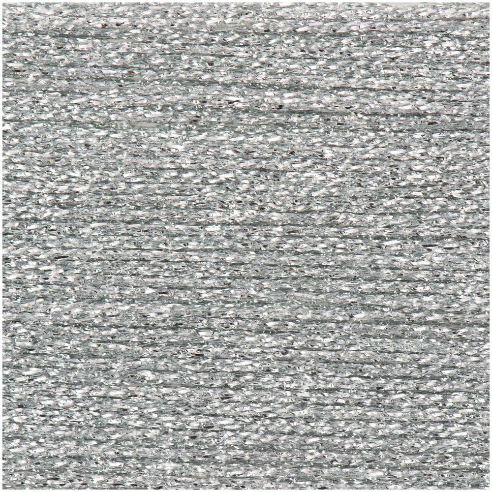 Rico Creative Lame Yarn Silver