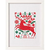 Rico Christmas Deer Cross Stitch Kit