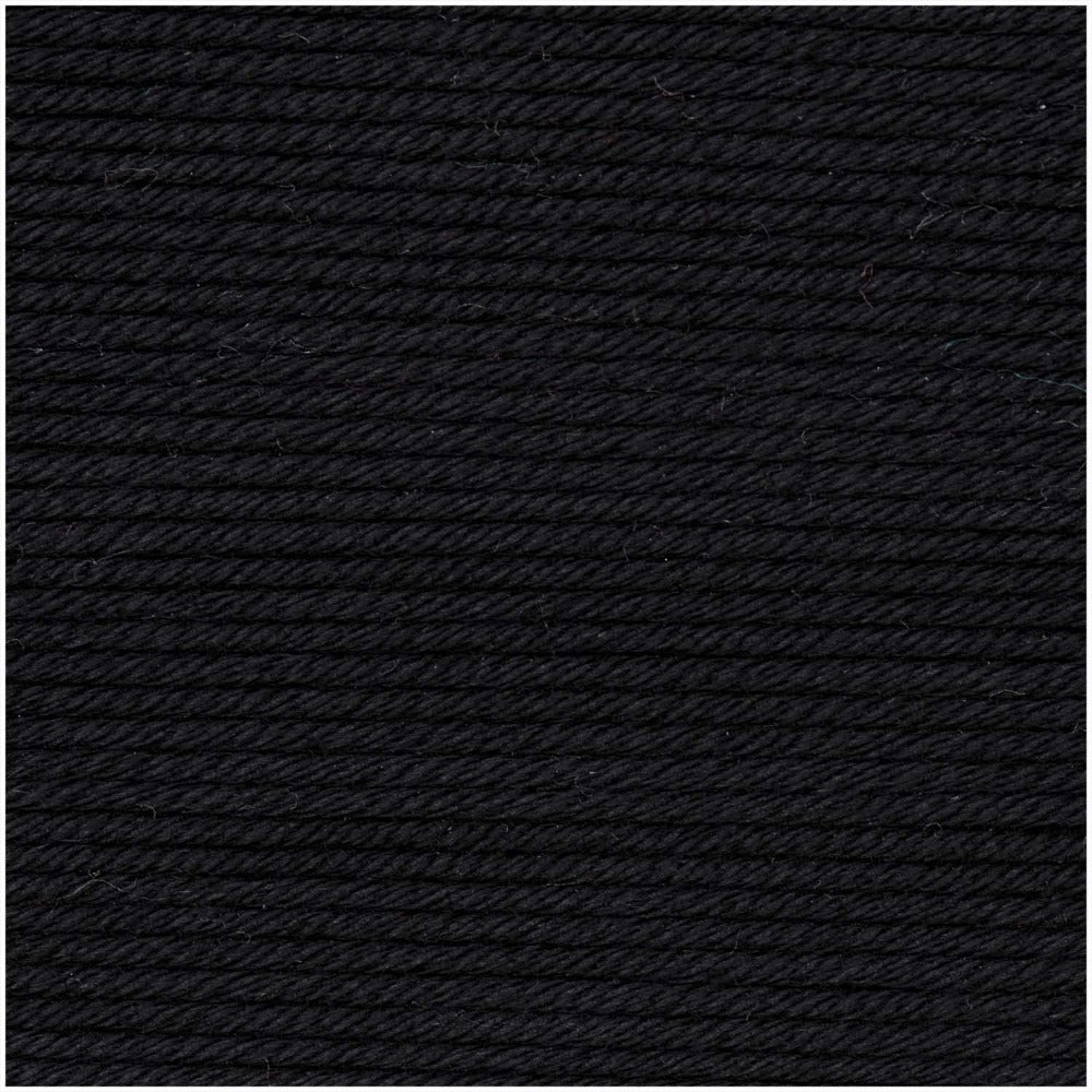 Rico Essentials Cotton DK Black