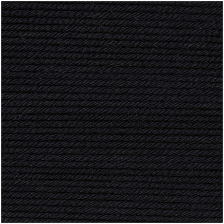 Rico Essentials Cotton DK Black