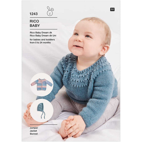 Rico Baby DK Knitting Pattern 1243