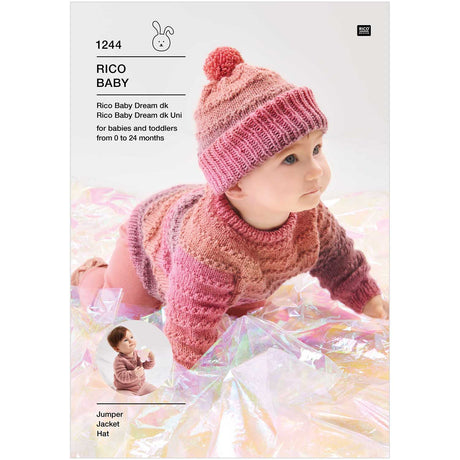 Rico Baby DK Knitting Pattern 1244