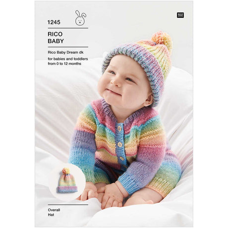Rico Baby DK Knitting Pattern 1245