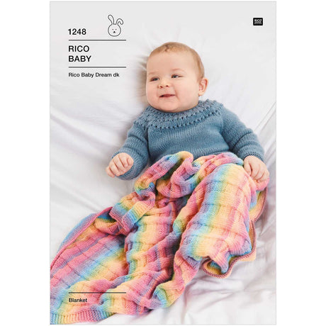 Rico Baby Blanket Pattern 1248