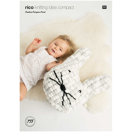 Rico Pompon Knitting Pattern 755