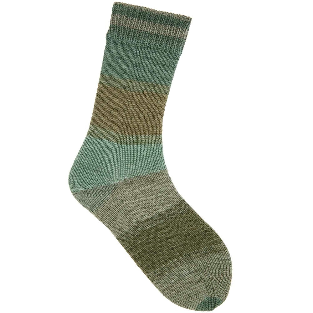 Rico Superba Cashmeri Luxury Sock Yarn Olive Degrade