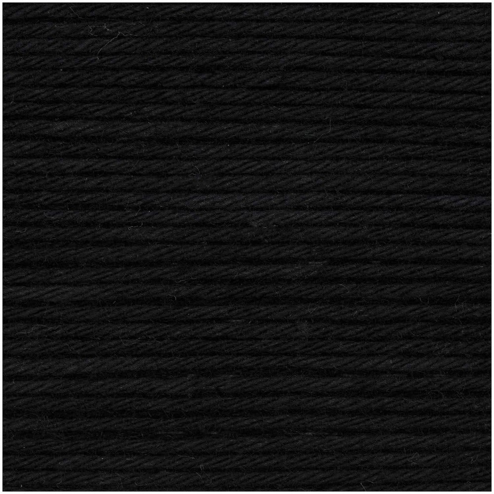 Ricorumi Crochet Cotton Black