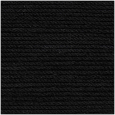 Ricorumi Crochet Cotton Black