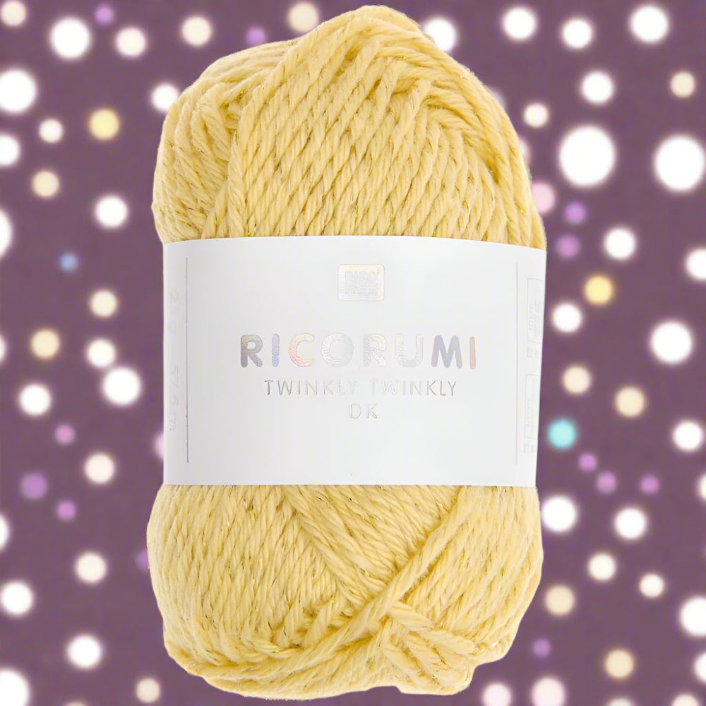 Ricorumi Twinkly Twinkly DK Yarn - sparkly cotton for amigurmi