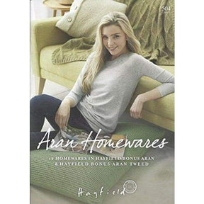 Sirdar book Sirdar Aran Homewares Book 504
