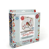 Snowy Robin Cross Stitch Kit