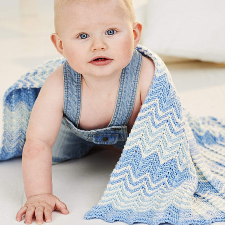 Stylecraft Patterns Stylecraft Baby Blanket Knitting Pattern 9506