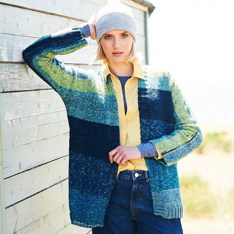 Stylecraft Patterns Stylecraft Batik Swirl Jacket, Scarf and Hat DK Knitting Pattern 9673