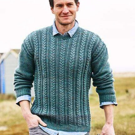 Stylecraft Patterns Stylecraft Highland Heathers Aran Knitting Pattern 9875