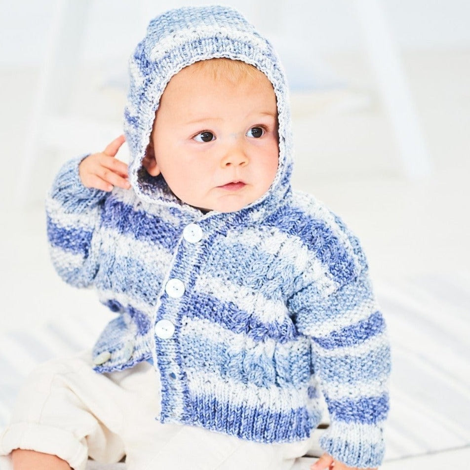 Stylecraft Kids Jumper and Hoodie DK Knitting Pattern 9749 – Wool n Stuff