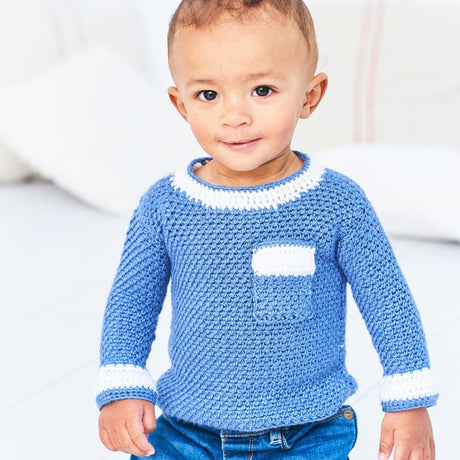 Stylecraft Patterns Stylecraft Kids Sweater and Tunic Crochet Pattern 9609