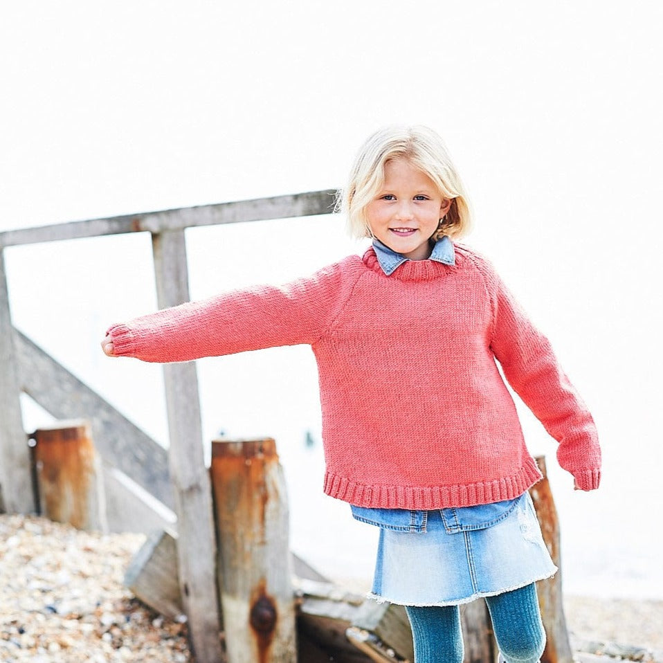 Stylecraft Patterns Stylecraft Kids Sweater DK Bellissima Knitting Pattern 9703