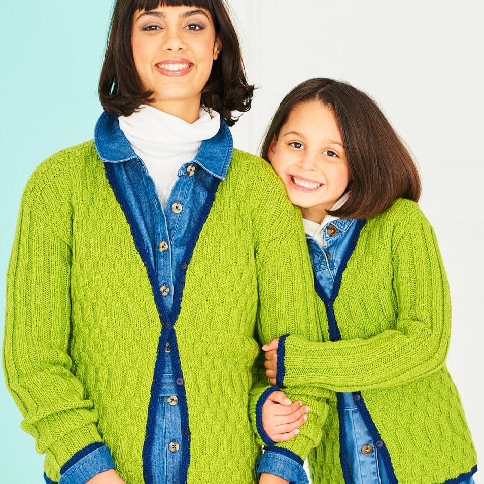 Stylecraft Patterns Stylecraft Ladies and Girls Cardigan DK Knitting Pattern 9764