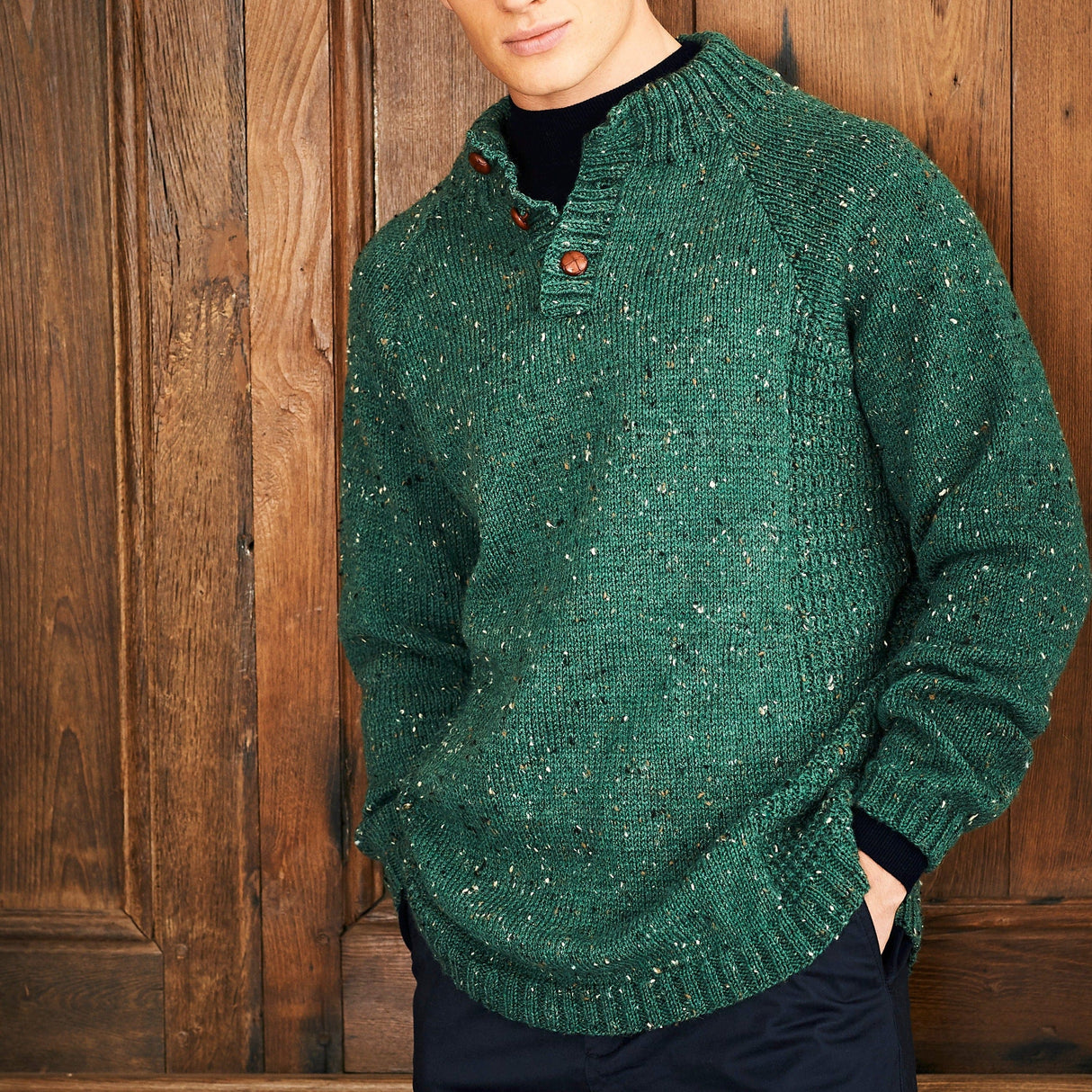 Stylecraft Patterns Stylecraft Mens Sweater DK Knitting Pattern 9653