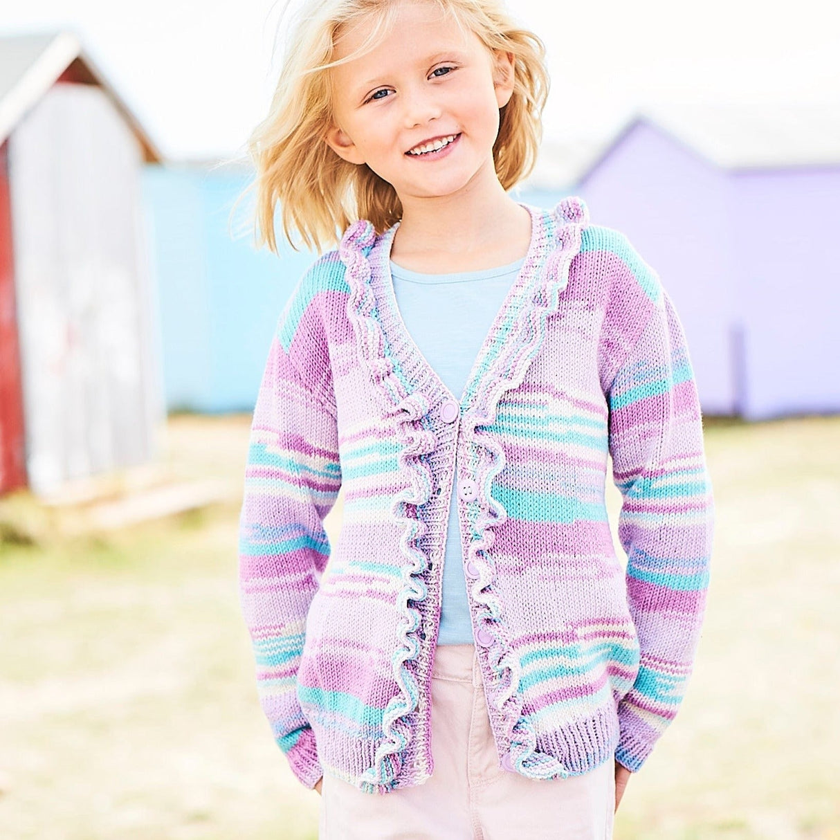 Stylecraft Patterns Stylecraft Regatta Girls Cardigans DK Knitting Pattern 9743