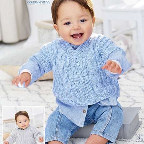 Stylecraft Kids DK Knitting Pattern 9976